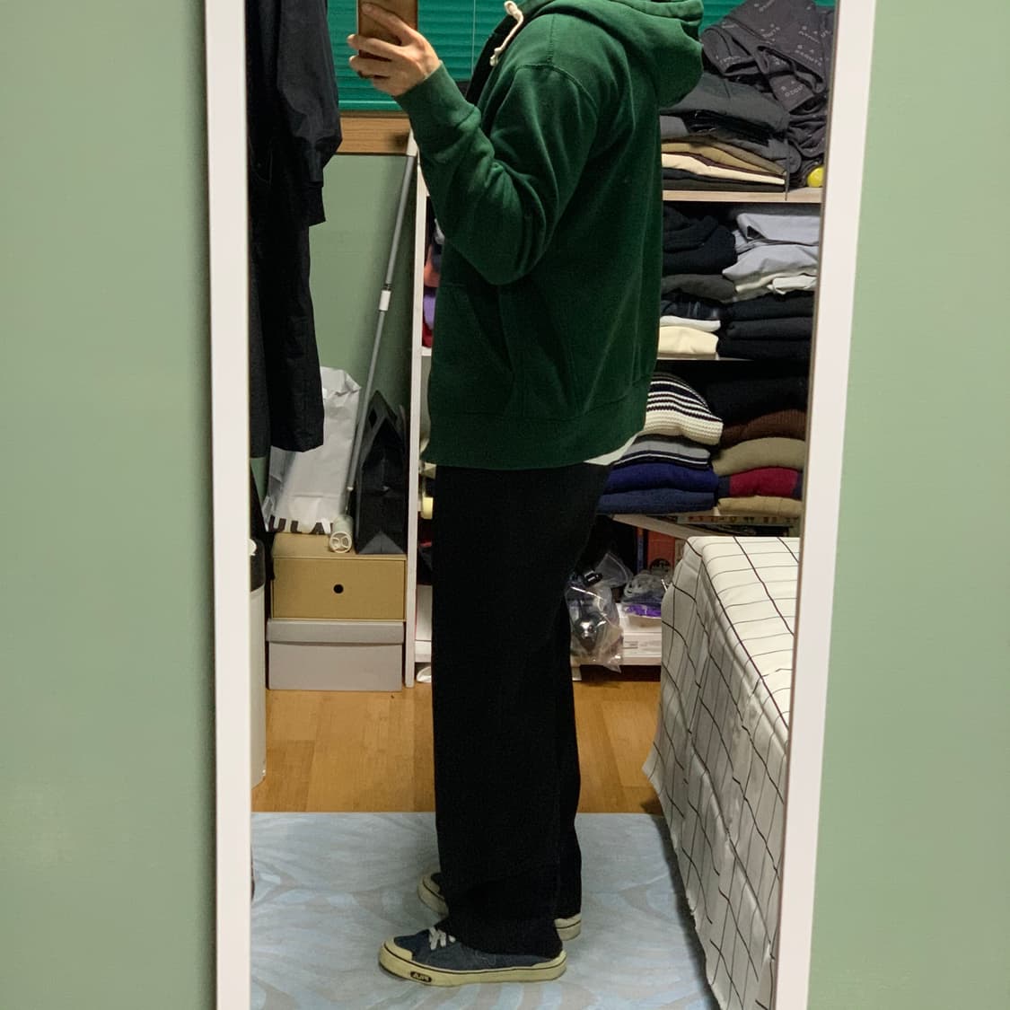 폴로 랄프로렌 신형 딥그린  후드자켓 상품이미지7