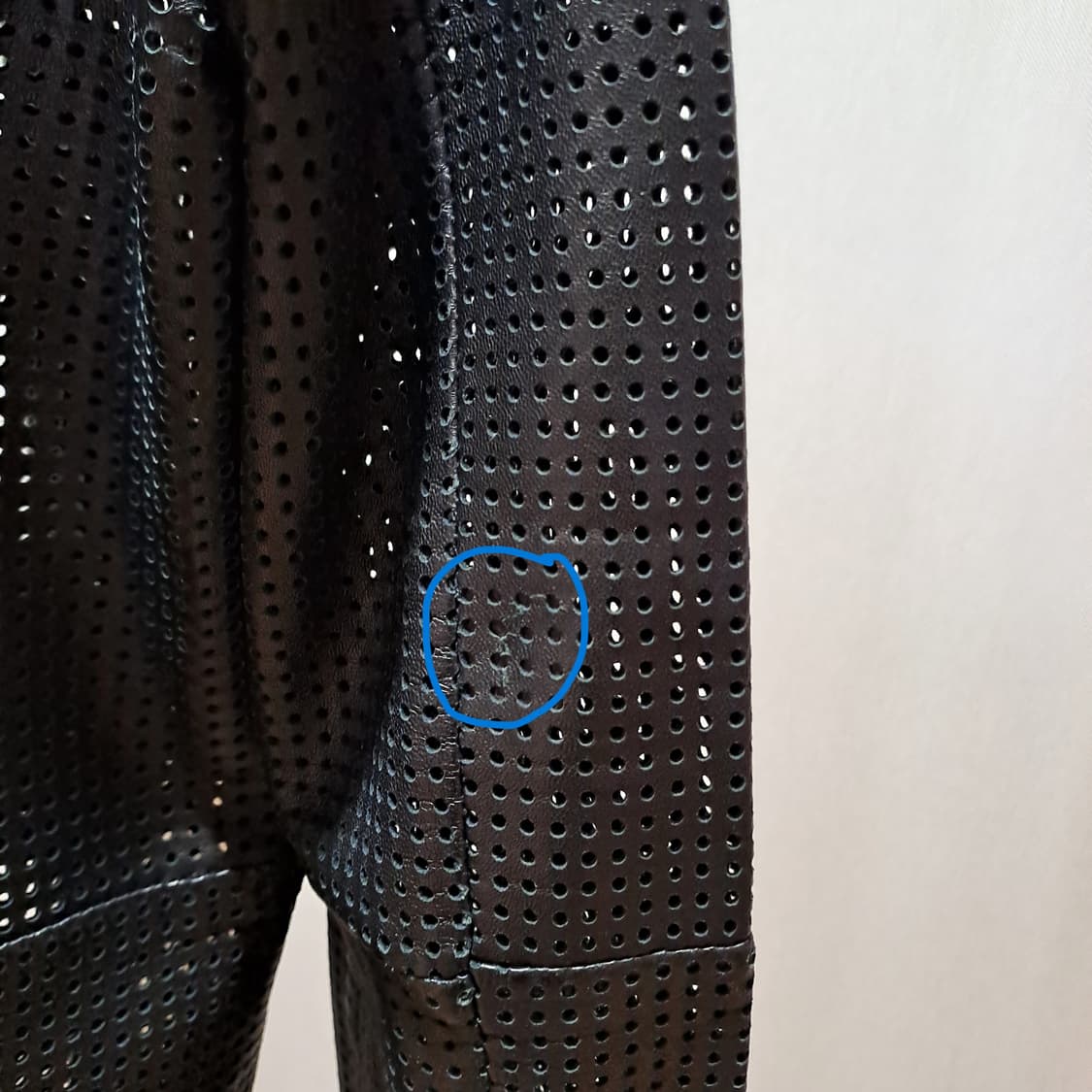 (택포) 우테르케 양가죽 펀칭 셔츠 S B163 상품이미지7