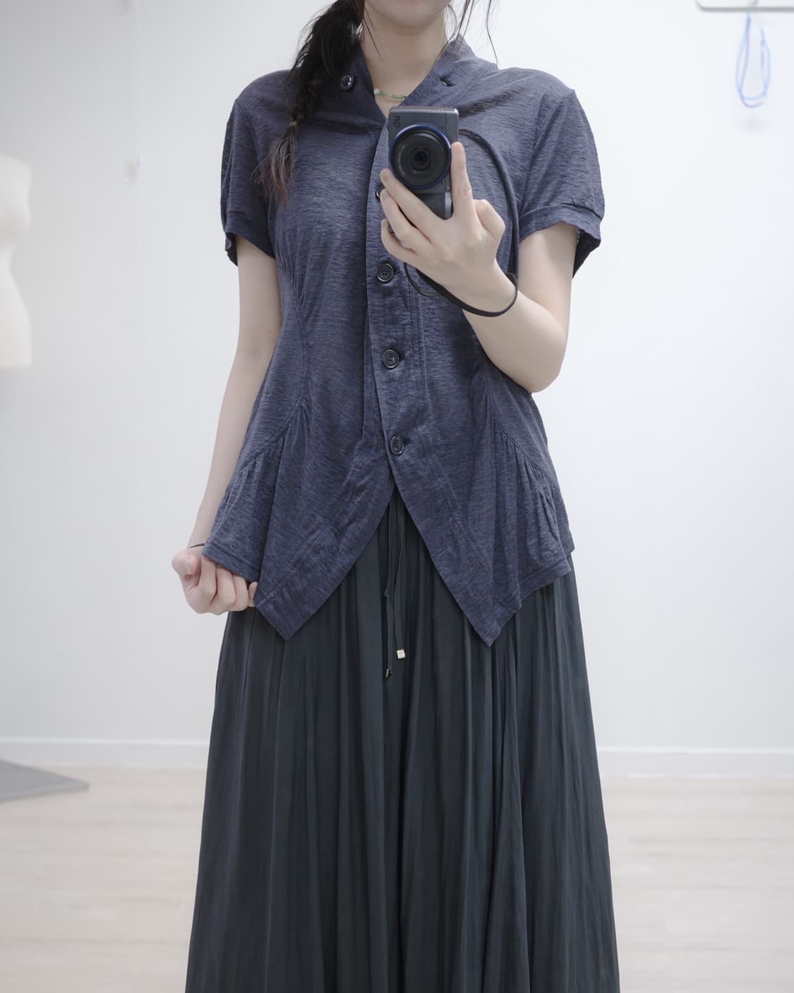 KEIKO KISHI by nosh navy cardigan 상품이미지2