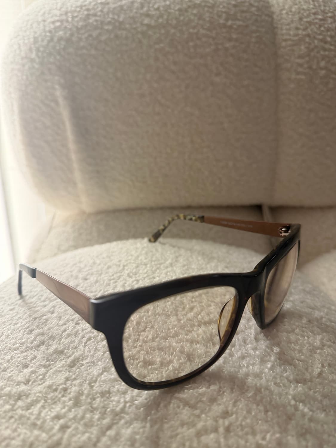 브라운 뿔테 선글라스 안경 상품이미지3