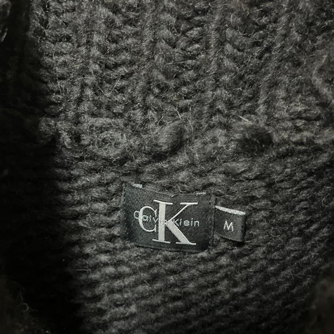 캘빈클라인 풀 집 니트 상품이미지5