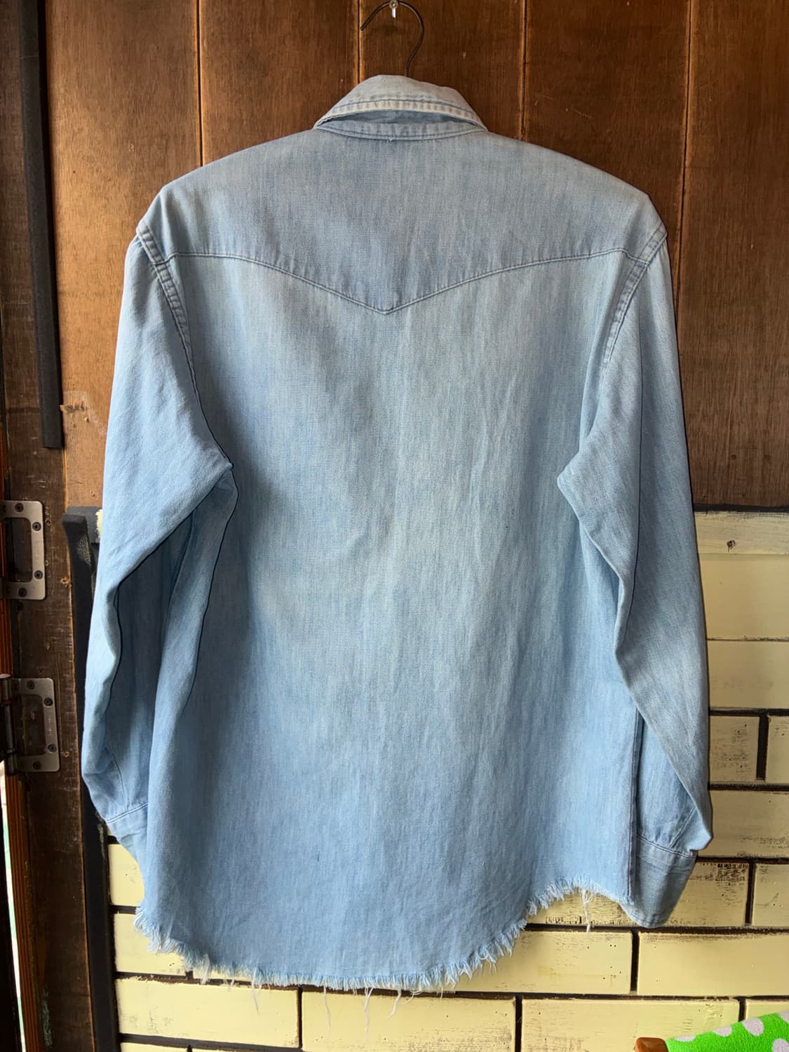 1980s Sears Western Wear Denim Shirt 상품이미지7