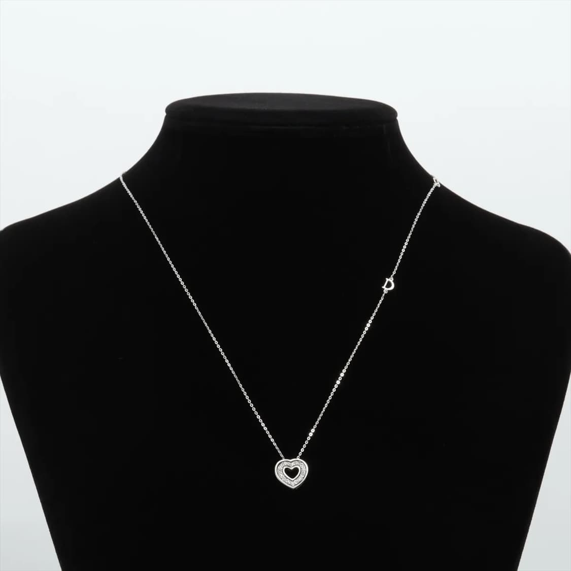 다미아니 벨에포크 하트 풀파베 천연 다이아몬드 18K 화이트골드 펜던트 상품이미지5