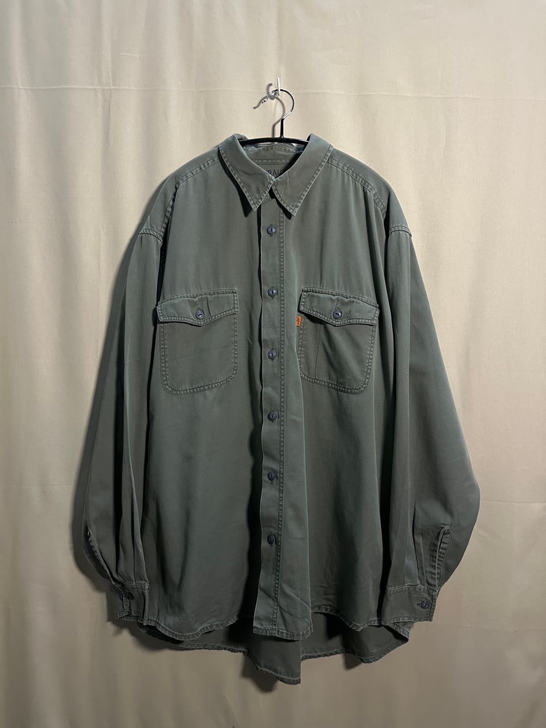 리바이스 빈티지 오렌지탭 워크 셔츠 처분  상품이미지1