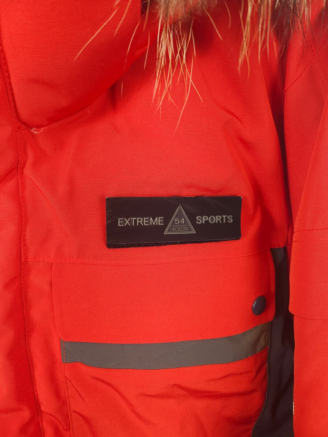 코오롱스포츠 FnC 레드 구스패딩 105 XL 상품이미지5