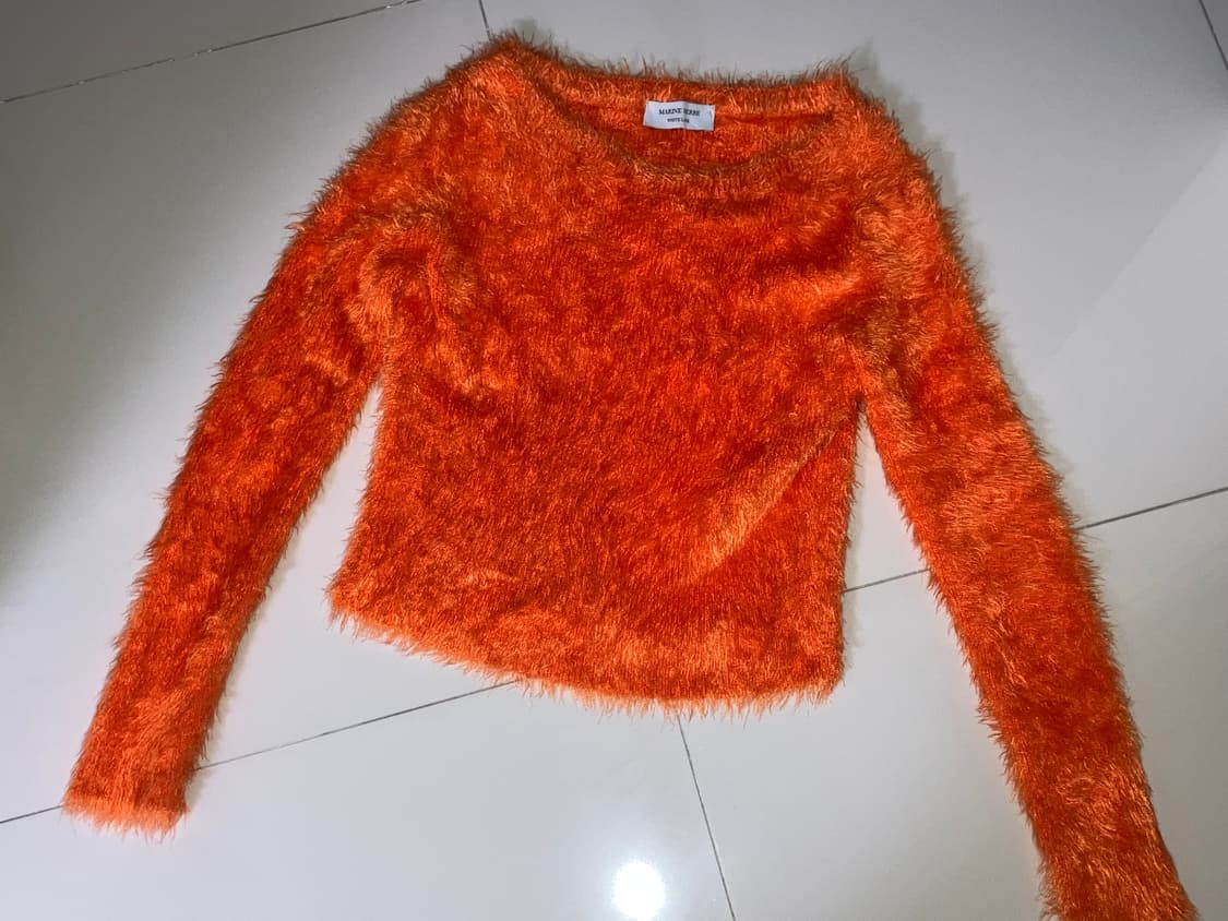 MARINE SERRE 마린 세르 크레센트 모티프 니트 스웨터 니트   상품이미지4