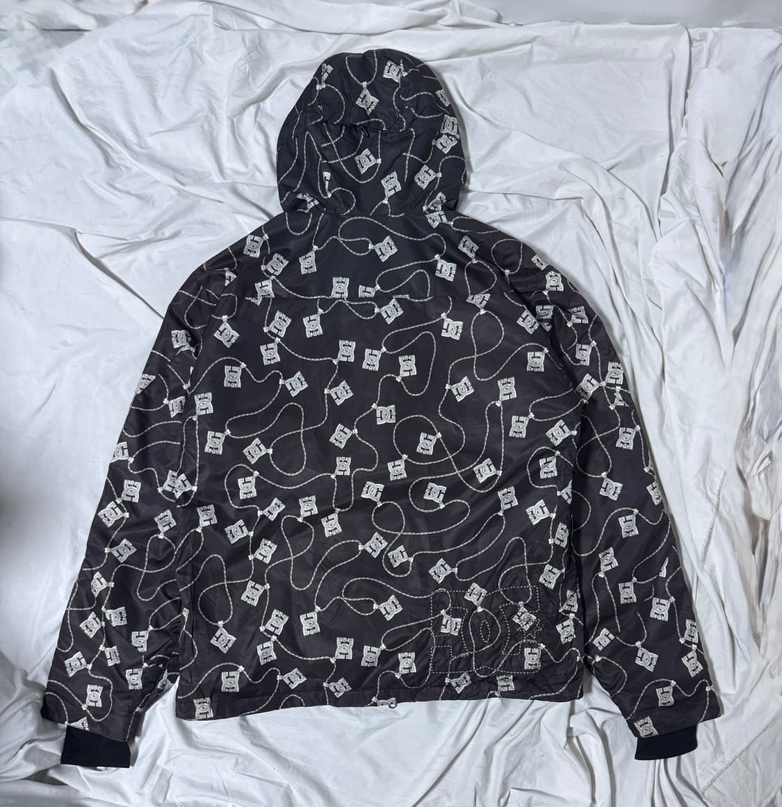 Dc shoes exotex 8000 모노그램 체인 패턴 자켓 y2k 상품이미지2