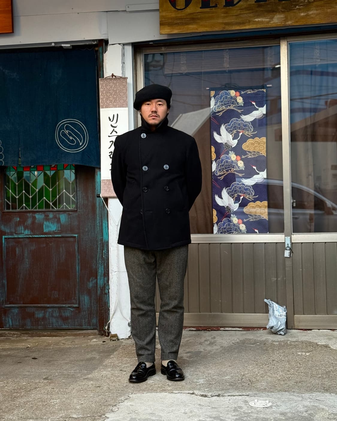 80‘s U.S.N 울 피코트 40S 상품이미지7