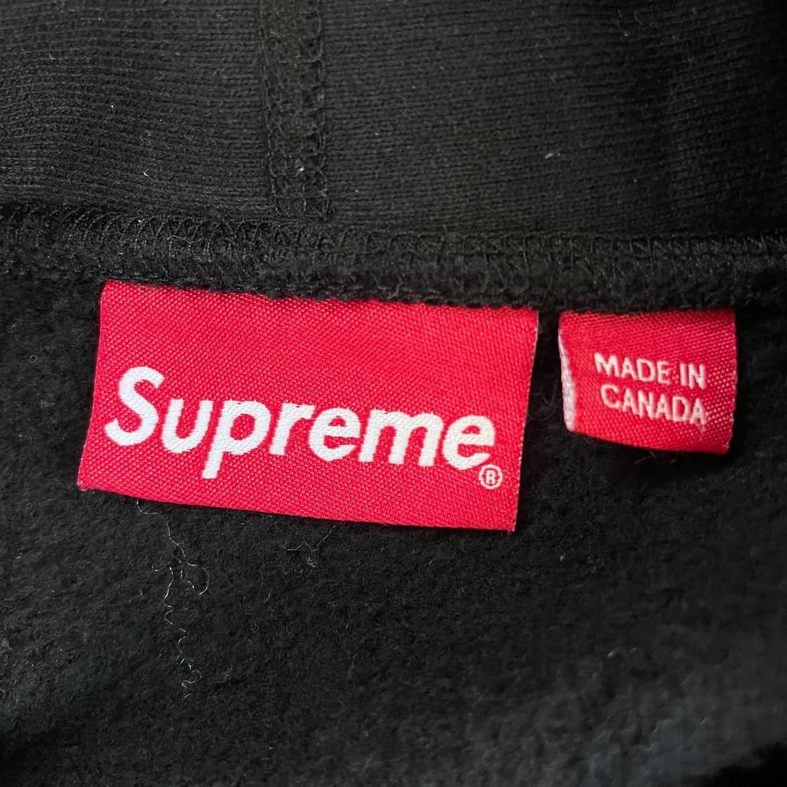 Supreme  슈프림 17fw 브러쉬 블랙 후드티 상품이미지4
