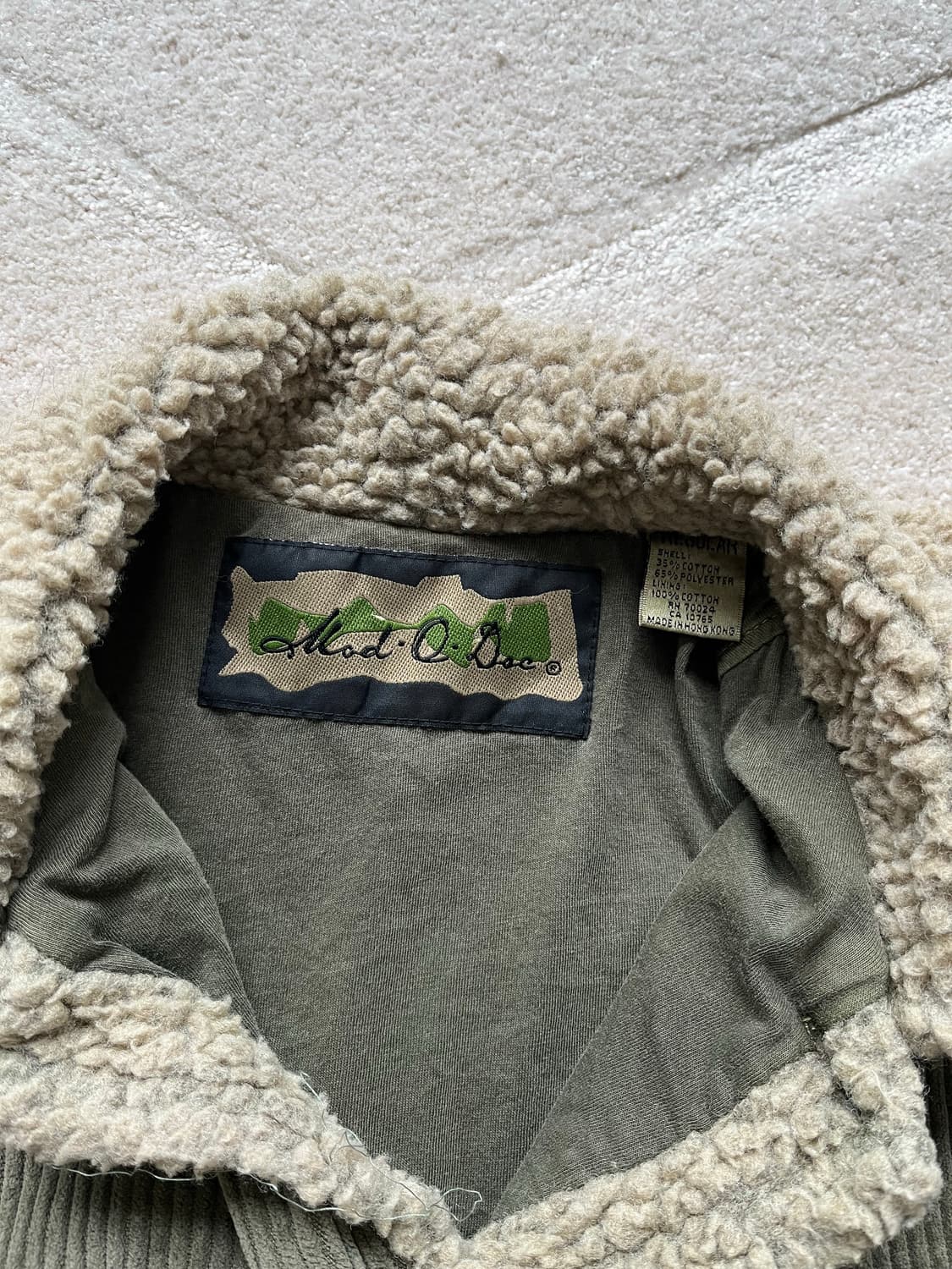 모독 코듀로이 헤비 플리스 자켓 (105) 상품이미지4