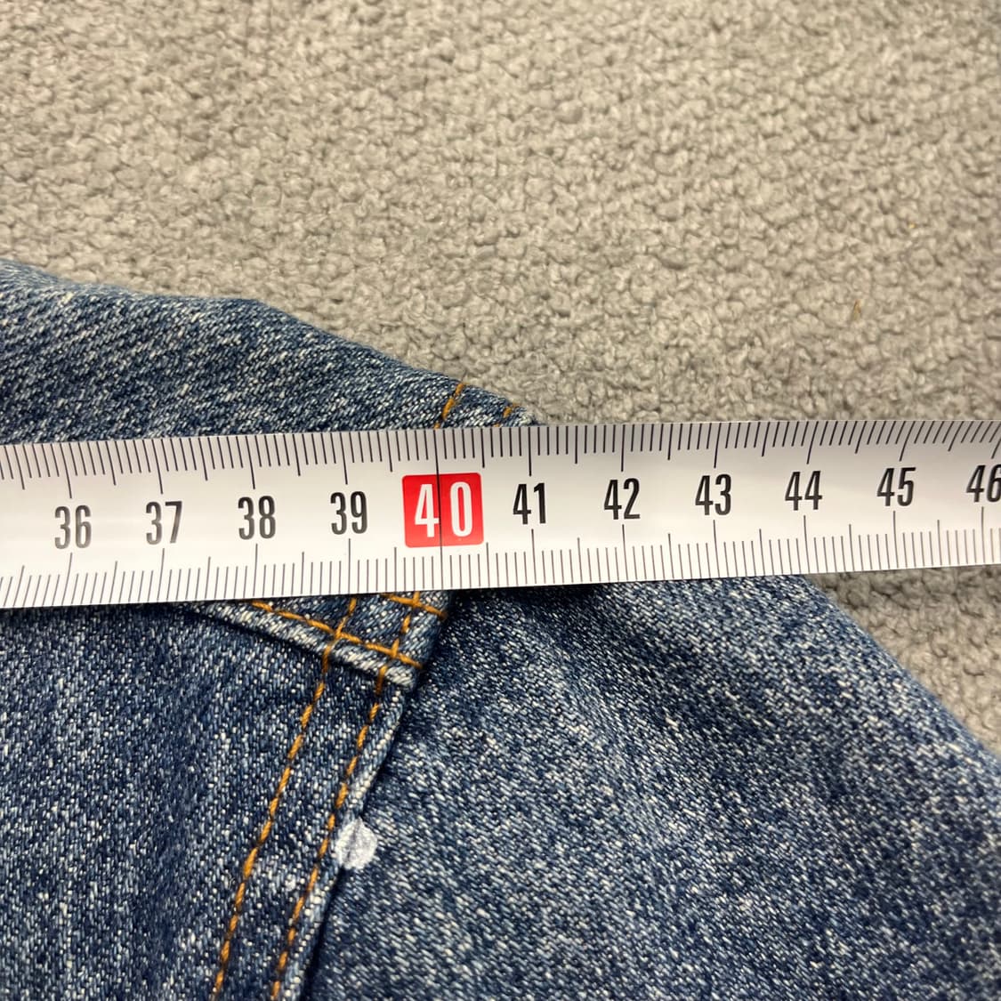 L 빈티지 데미지 워싱 데님 청자켓 상품이미지7