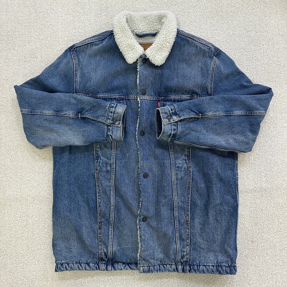 L 리바이스 쉐르파 트러커 자켓 0317D 상품이미지1
