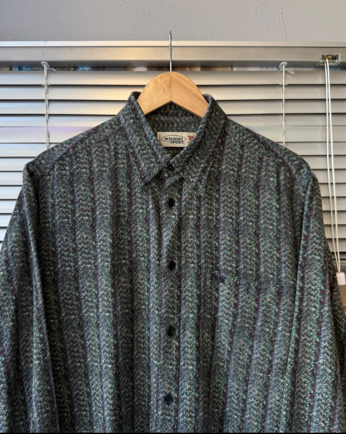 MISSONI SPORT 90s ITALY made shirt 상품이미지2