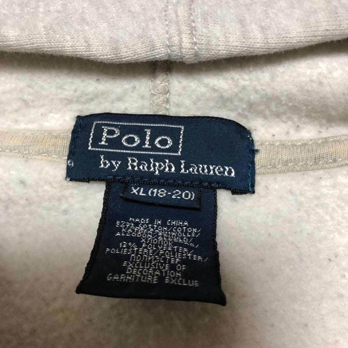 폴로 랄프로렌 빅포니 후드집업 자켓 상품이미지4