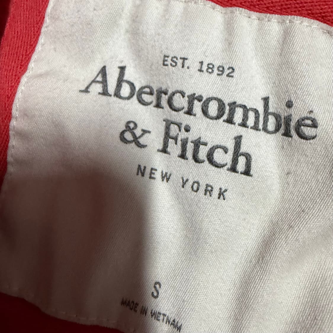 아베크롬비 코랄 후드집업 s 상품이미지3