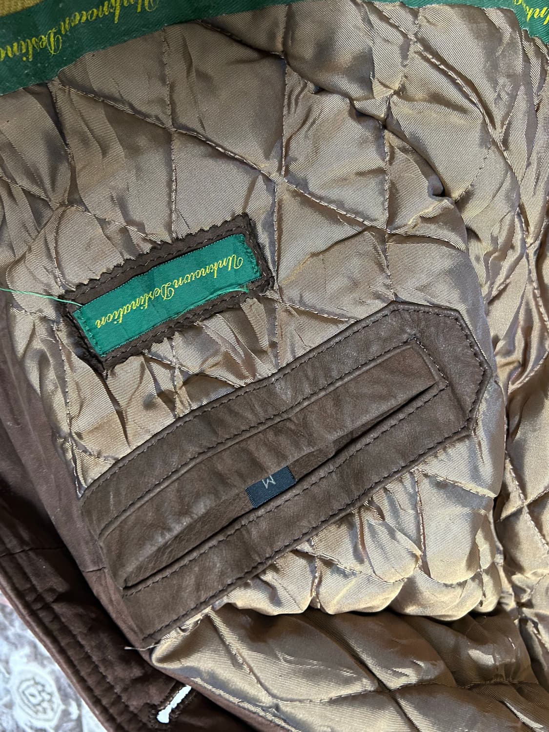 90’s cow leather jacket 상품이미지5