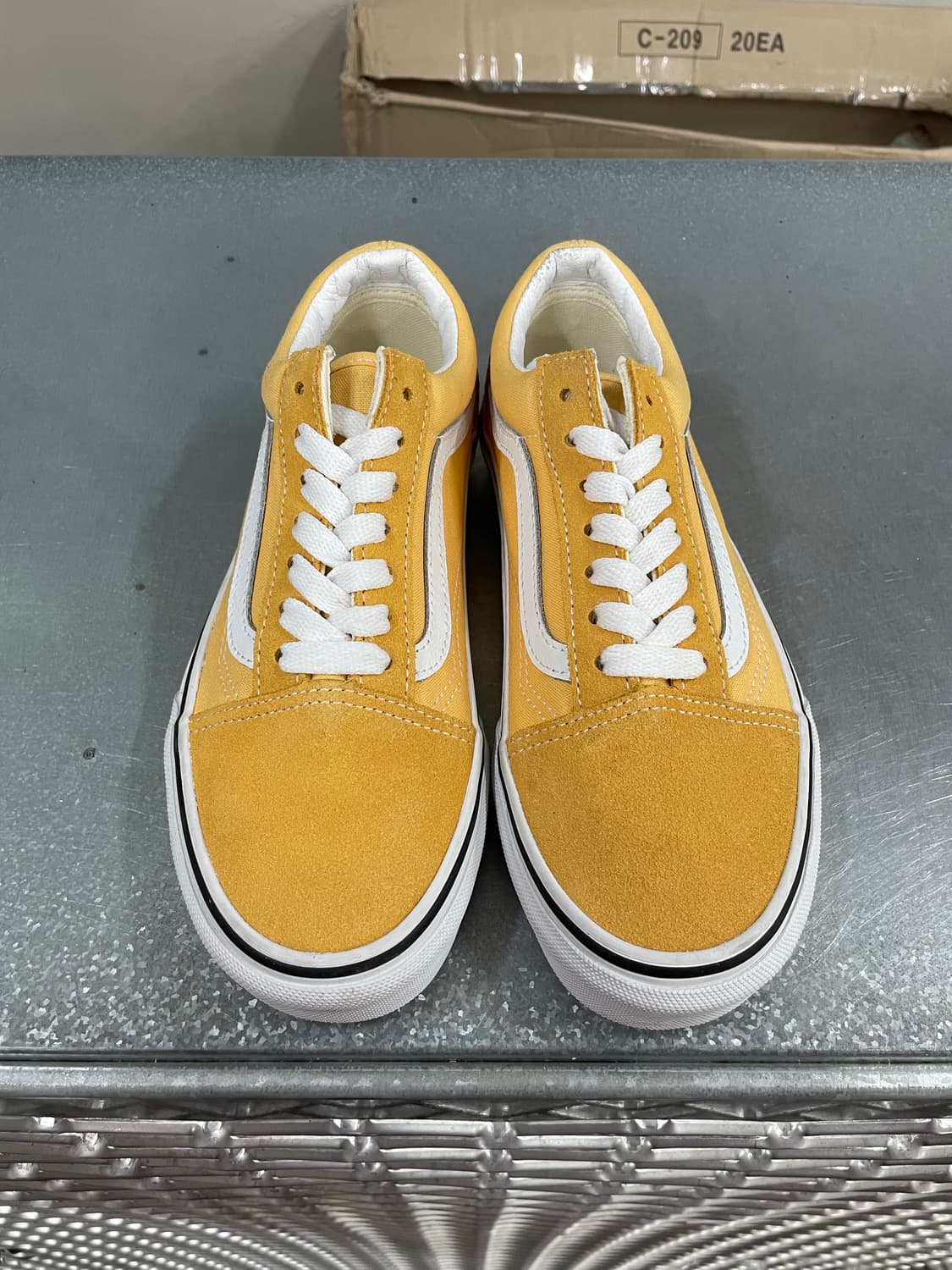 반스 올드스쿨 옐로우 220 상품이미지5