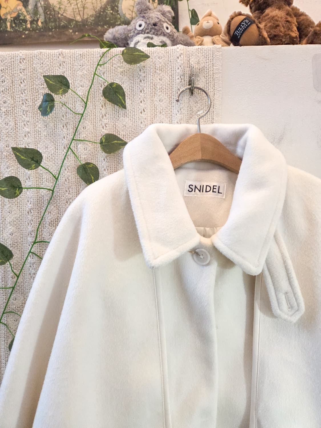 snidel 퓨어 케이프 코트 상품이미지2