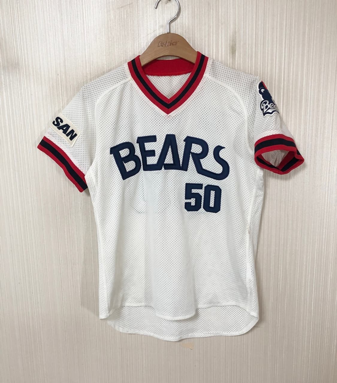 KBO 위팬 두산베어스 올드 홈유니폼/져지 85 #50 김현수 상품이미지1