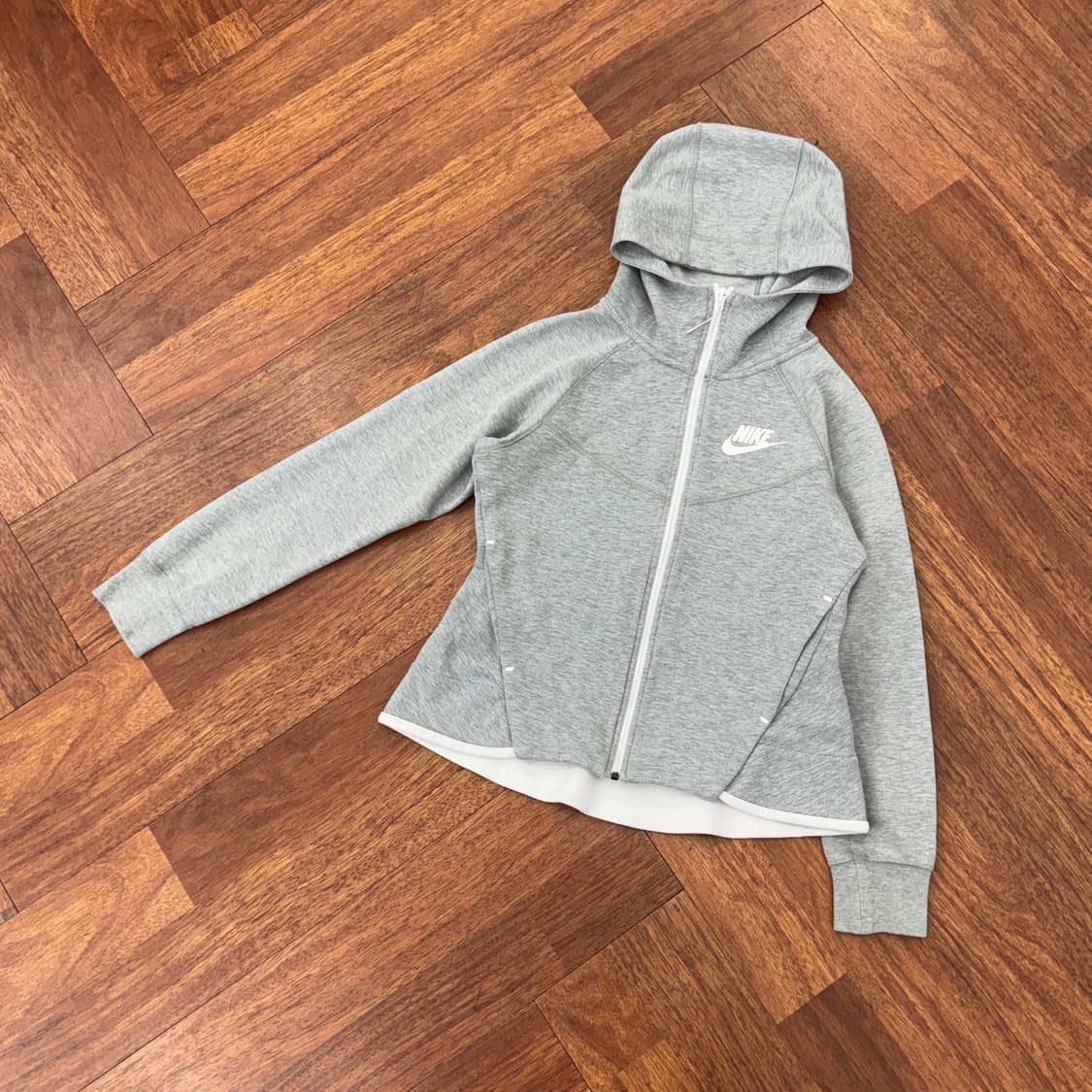 여성용 M 나이키 테크 그레이 후드 집업  상품이미지3