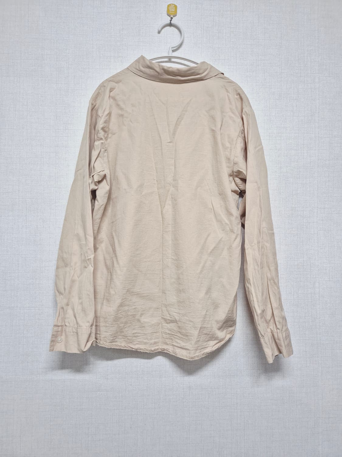 ANONE 베이지 롱 슬리브 셔츠 상품이미지2