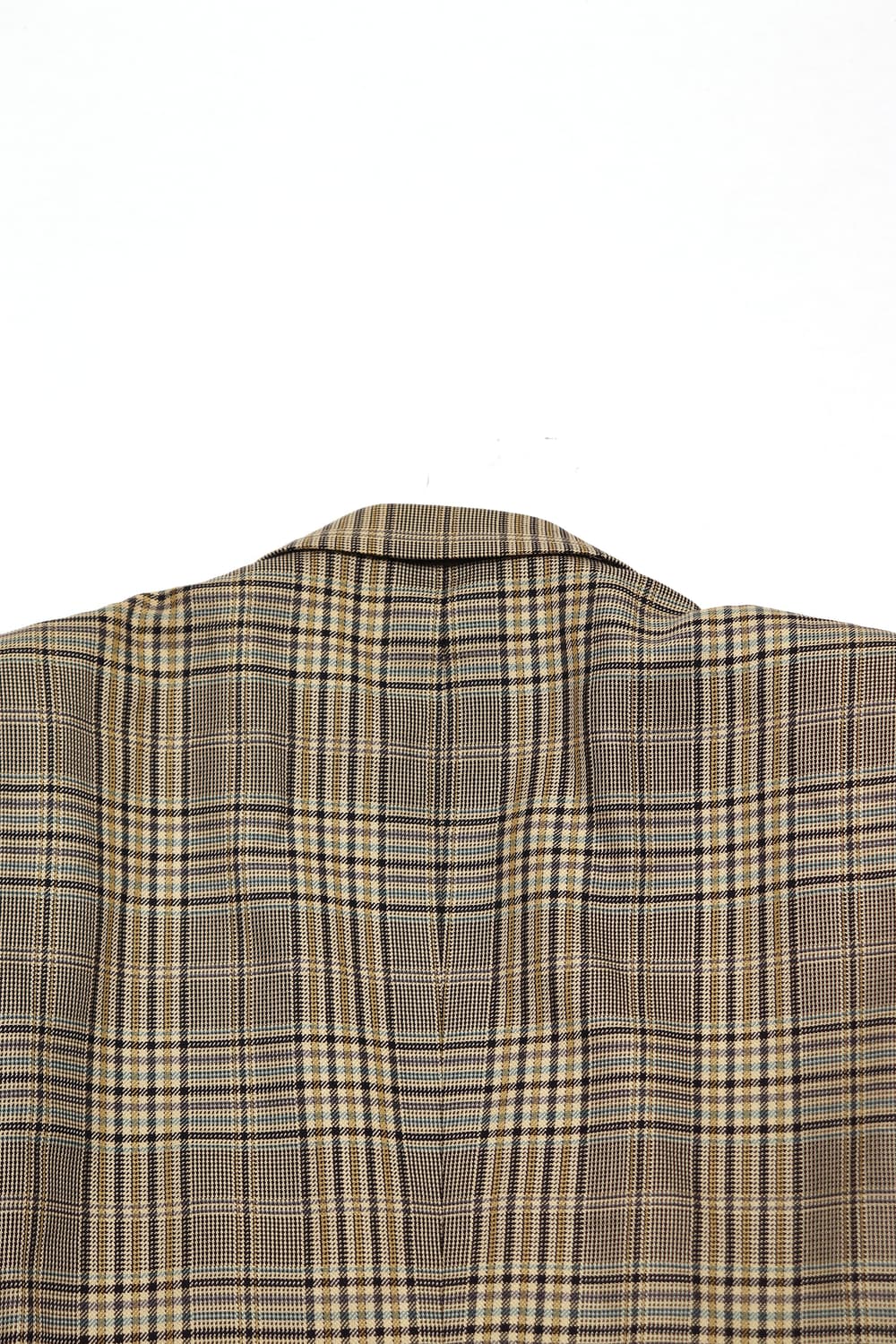 YSL pour homme 투버튼 빈티지 체크 블레이저 상품이미지8