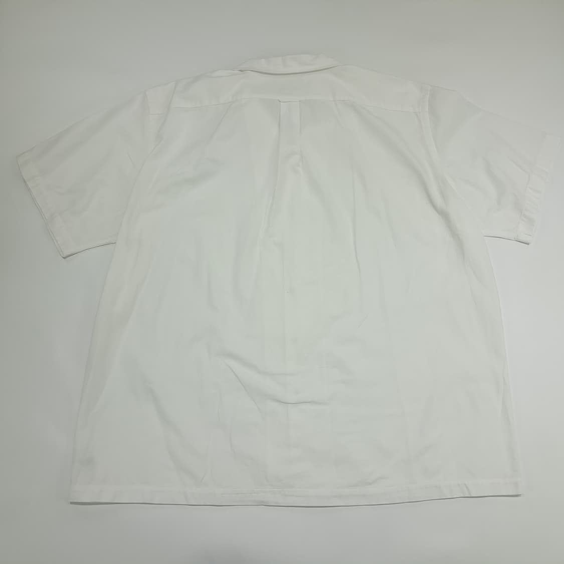 Co527 2XL Big 폴로 랄프로렌 화이트 캠프카라 반팔 셔츠 남방 상품이미지8