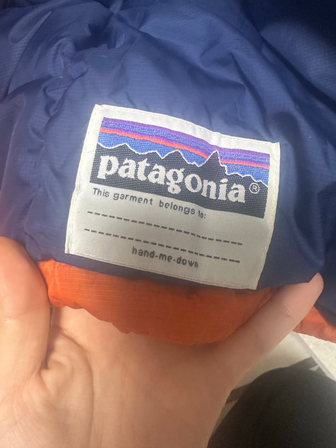 파타고니아 구스다운  패딩 키즈 12세  (여성 55가능) 상품이미지5