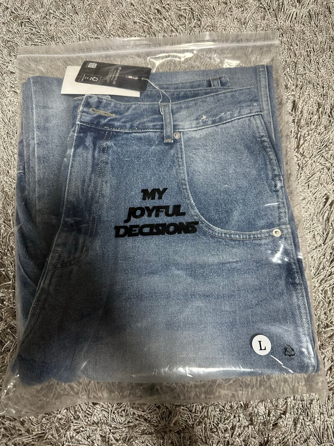 [L] mjd 3d knee 데님 상품이미지2