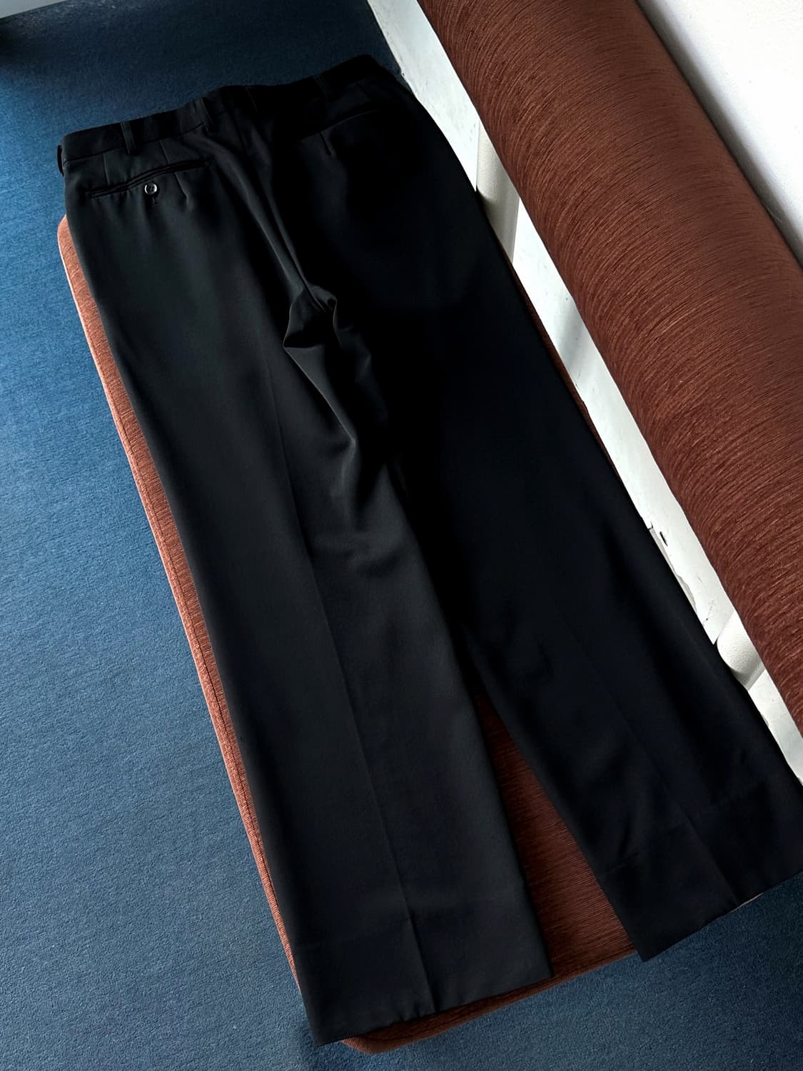 1 pleats light wool wide straight slacks 상품이미지9