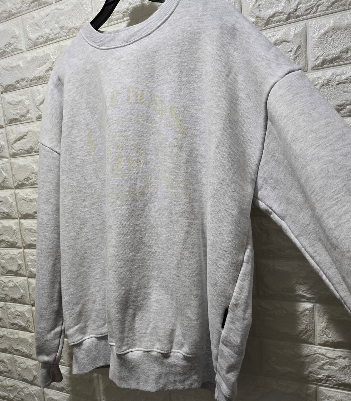 론론 기모 맨투맨 스웨트셔츠 L 상품이미지5