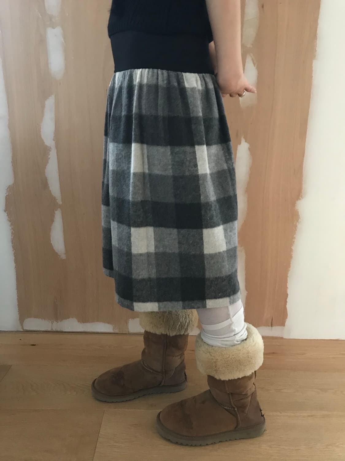 vintage check skirt (free) 상품이미지7