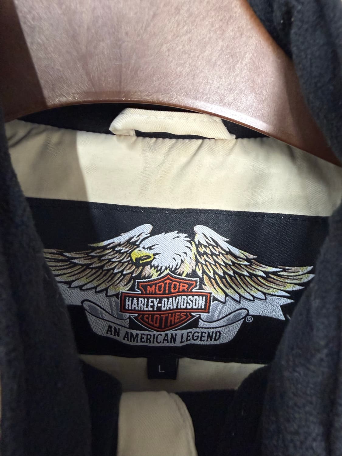 할리 데이비슨 퀄팅 다운 페더 푸퍼 자켓 H2027 상품이미지6