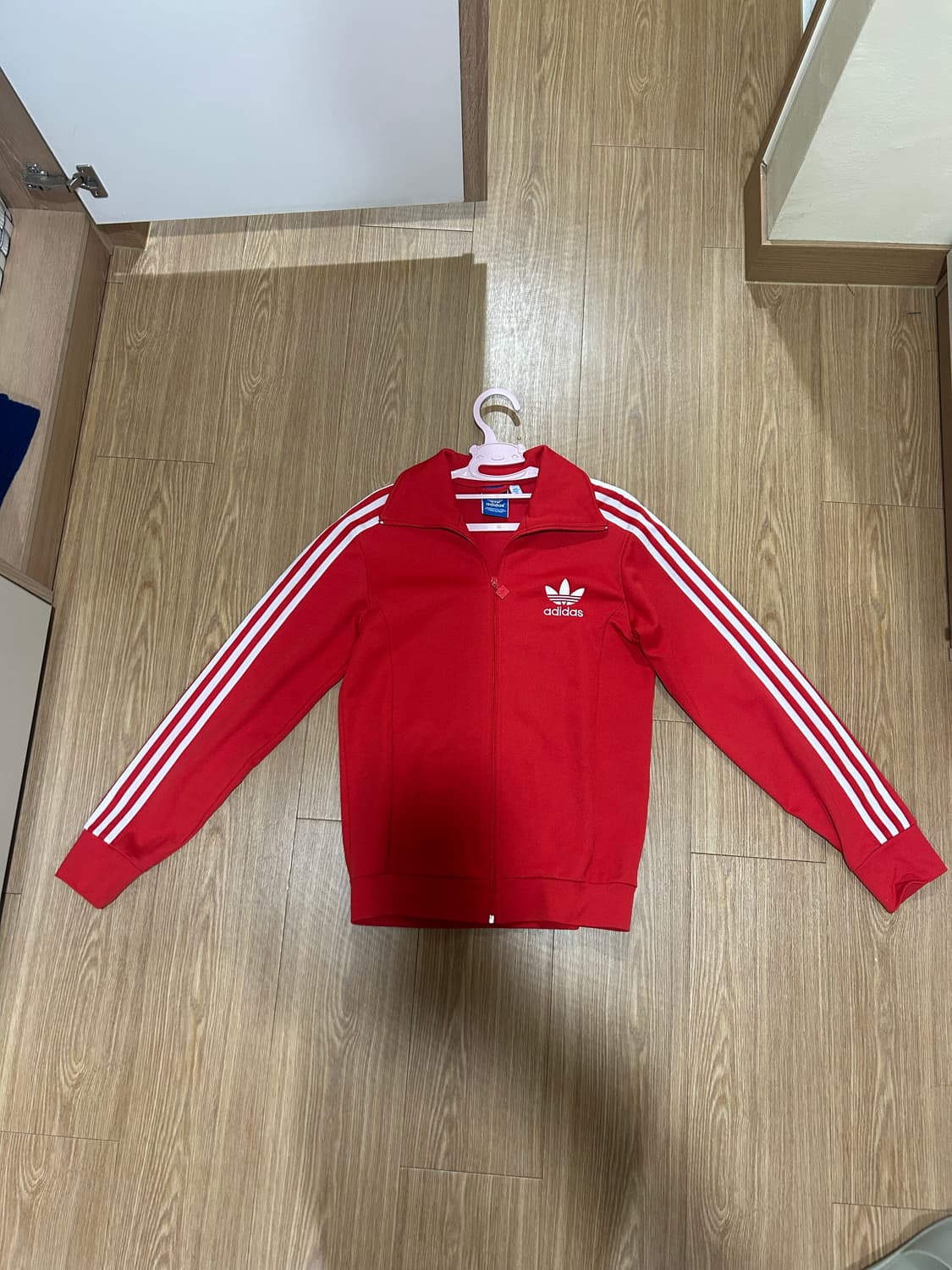 아디다스 유로파 트랙탑 빨강 져지 상품이미지1