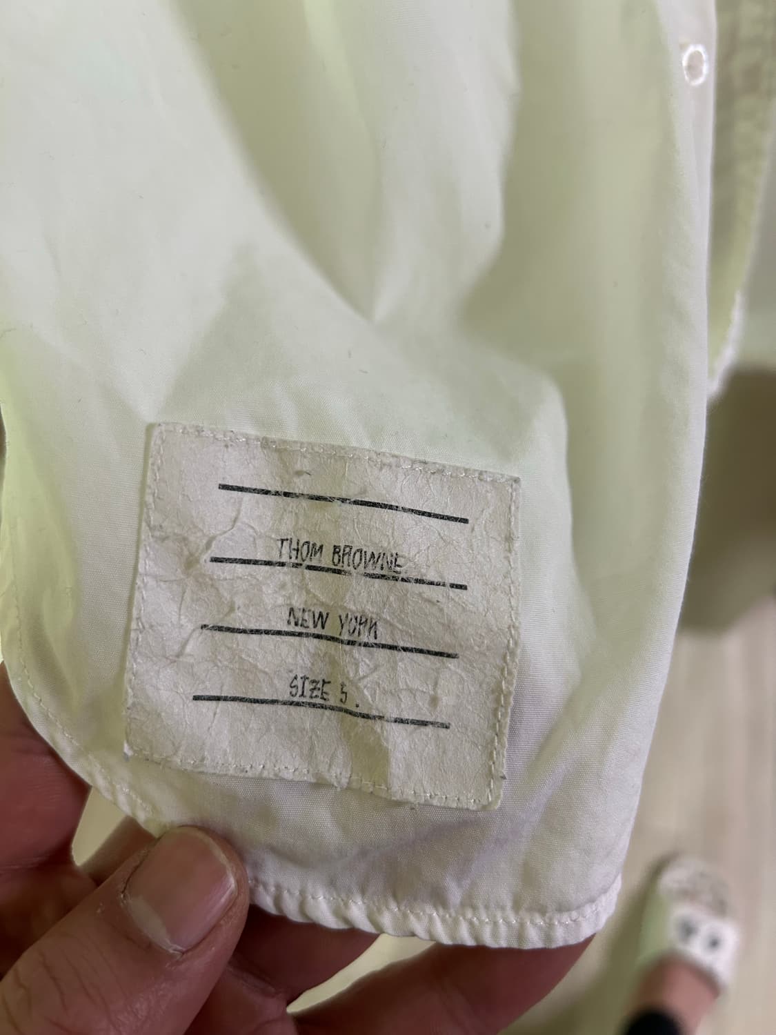 톰브라운 정품 셔츠 5사이즈 105-110 상품이미지3