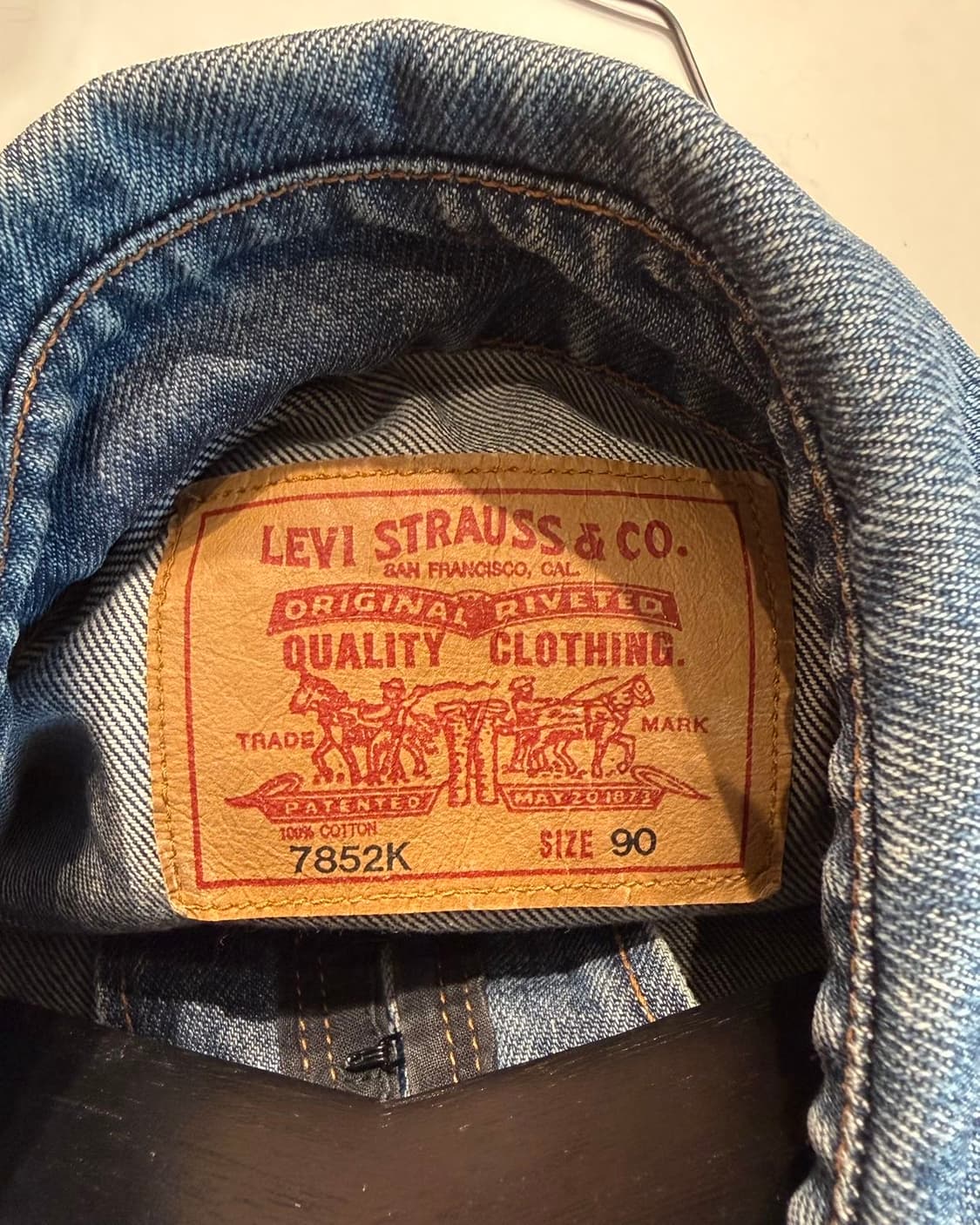 리바이스 데님 버클 자켓  상품이미지9