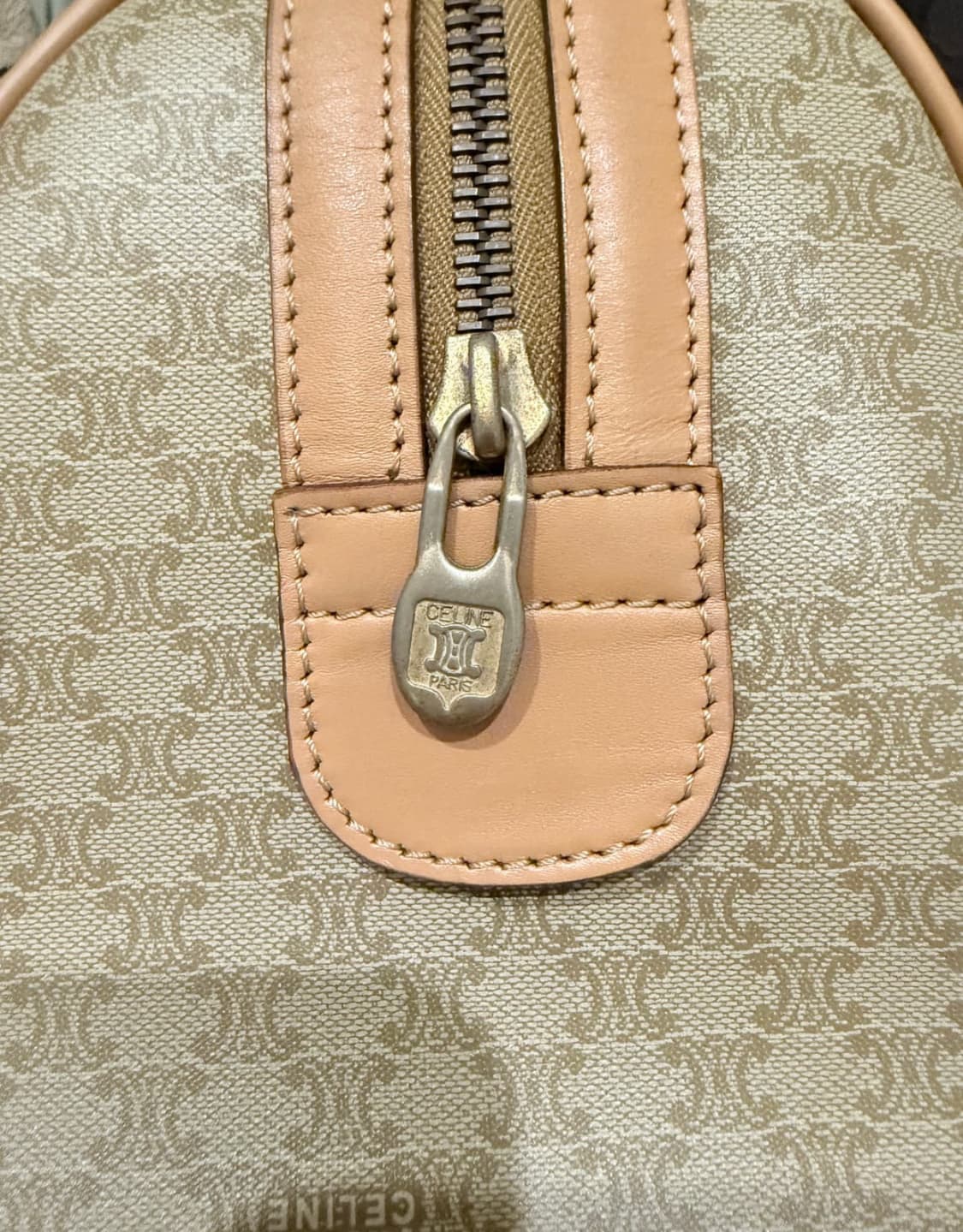 빈티지 셀린 마카 보스턴백 30cm x 18cm x 16cm 상품이미지5