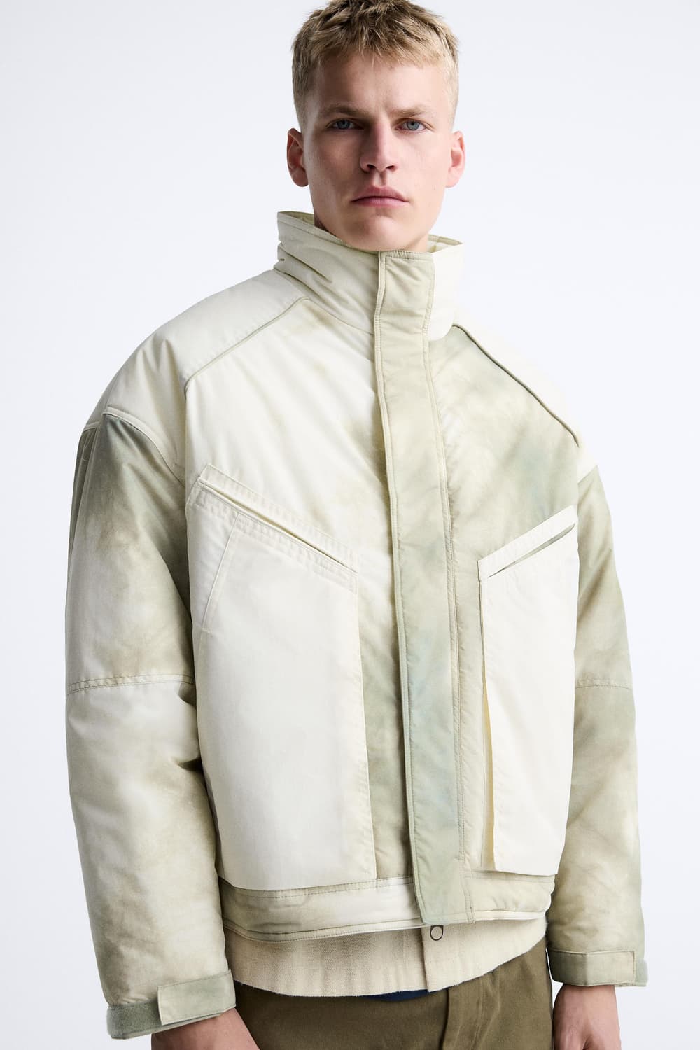 Zara 자라 타이다이 하이테크 점퍼 패딩 자켓 상품이미지2