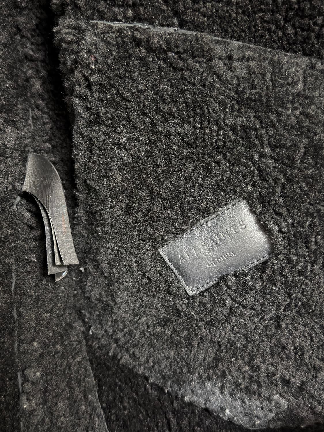 올세인츠 GARRIX 양가죽 무스탕 상품이미지5