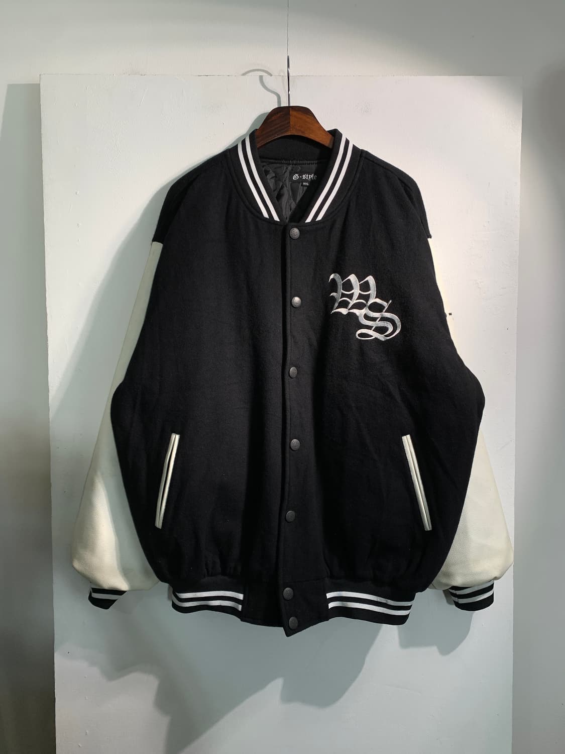 gstyle 빈티지 바시티 자켓 XXL 상품이미지1