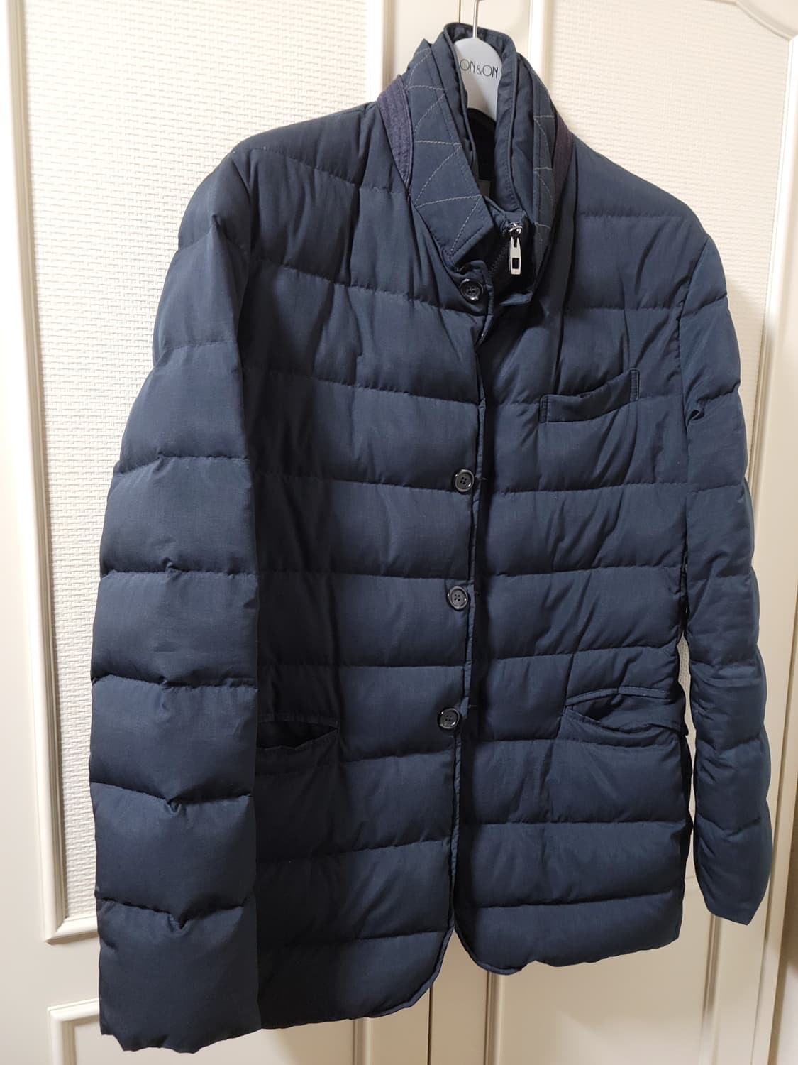 프랑코 페라로 남성 네이비 패딩 S 사이즈 상품이미지2