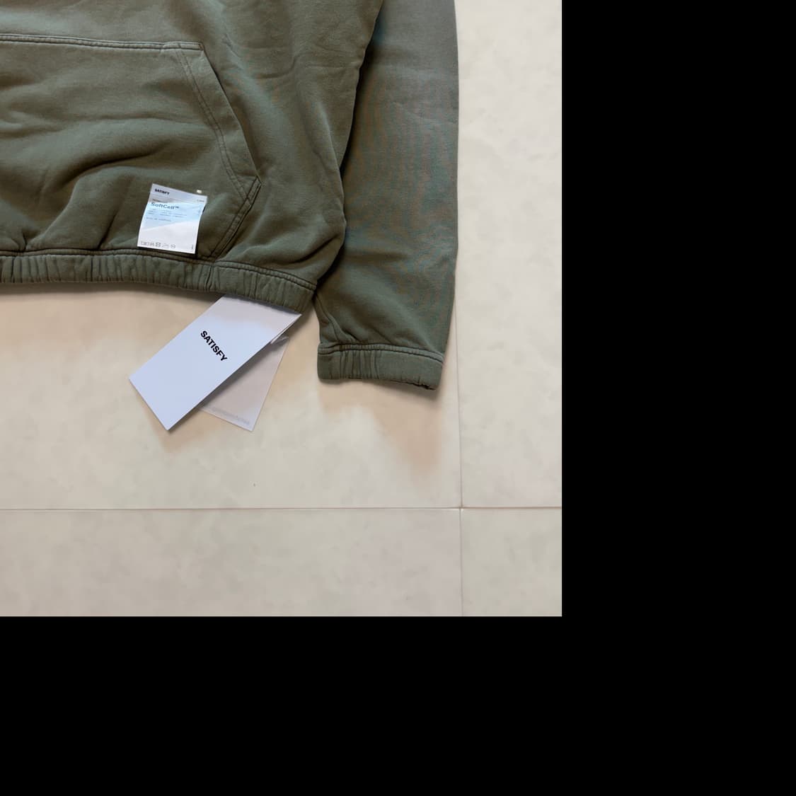 새티스파이 소프트셀 후디 선블리치드 밀리터리 올리브 상품이미지5