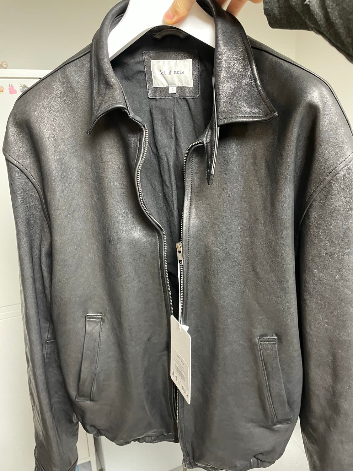 아트이프액츠 레더자켓 m 상품이미지1