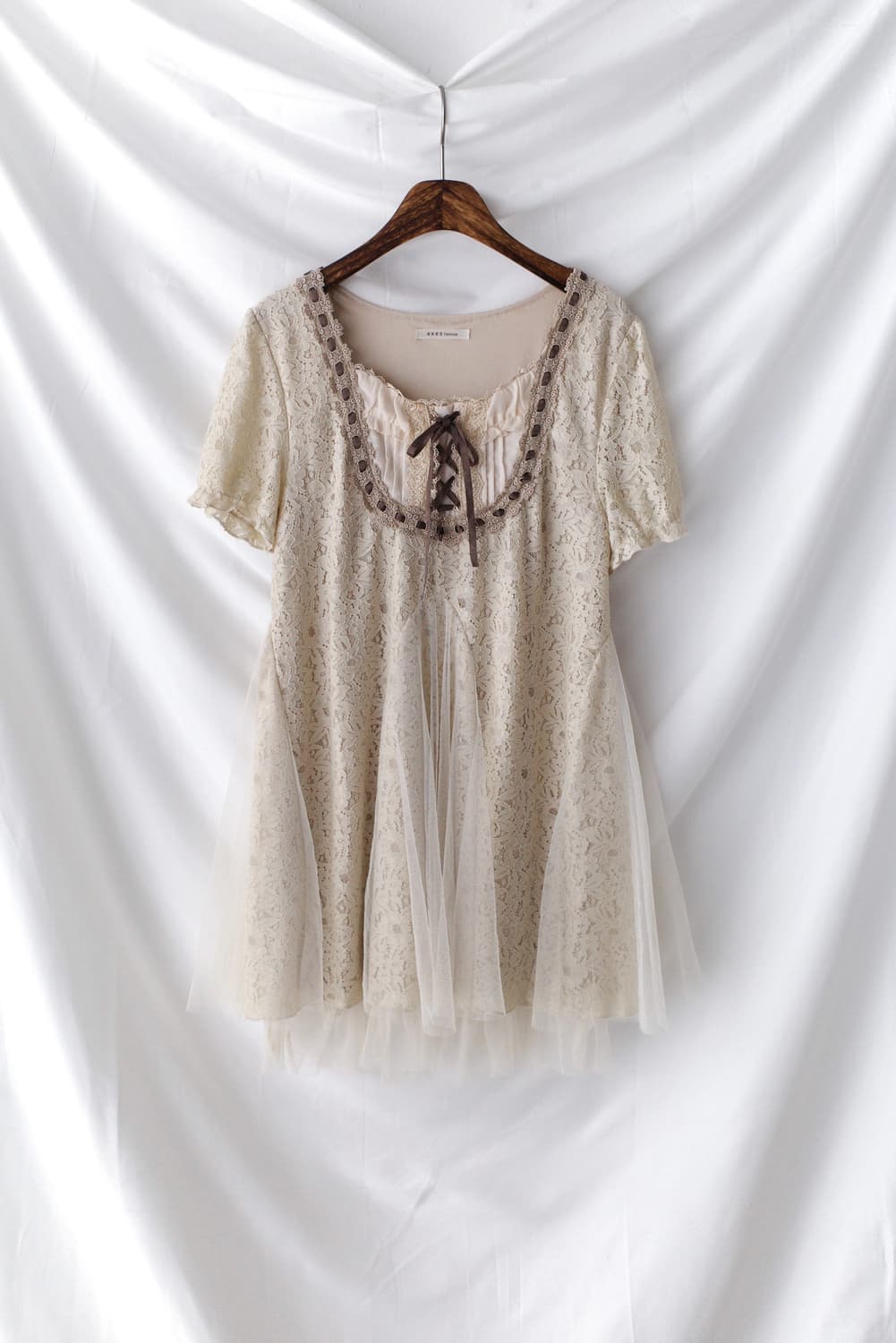 axes femme) lace sha half one-piece 상품이미지1