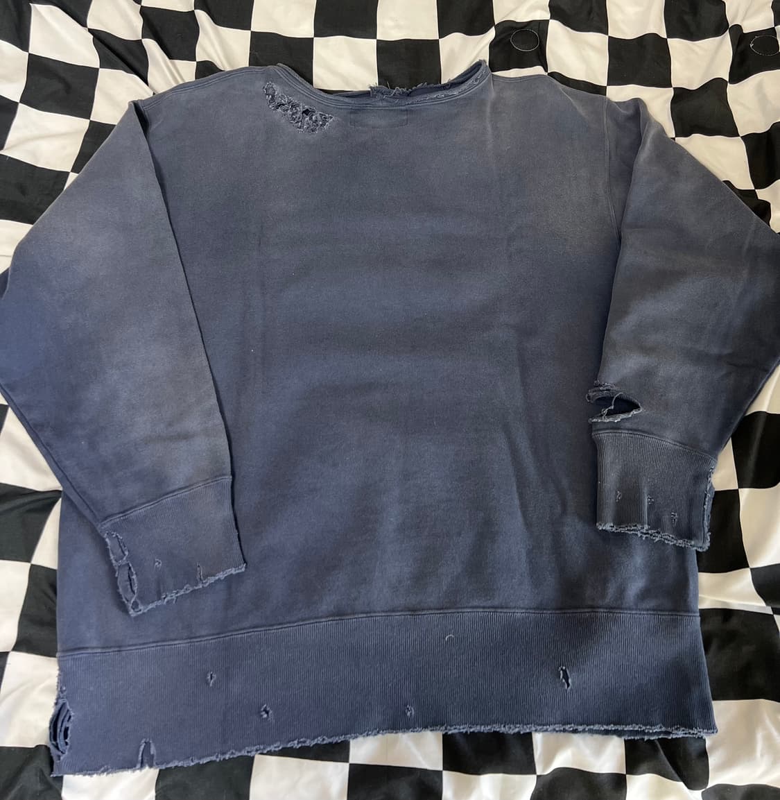 아나크로놈 컷오프 스웻셔츠(네이비)XL사이즈  상품이미지7