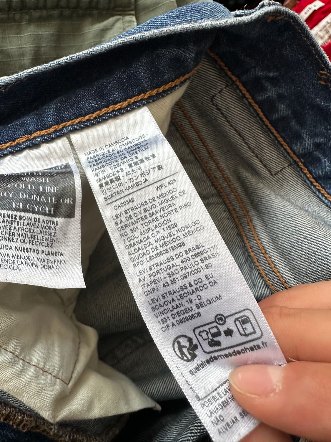 Levi’s Premium 501 ’90s Selvedge Denim 상품이미지6