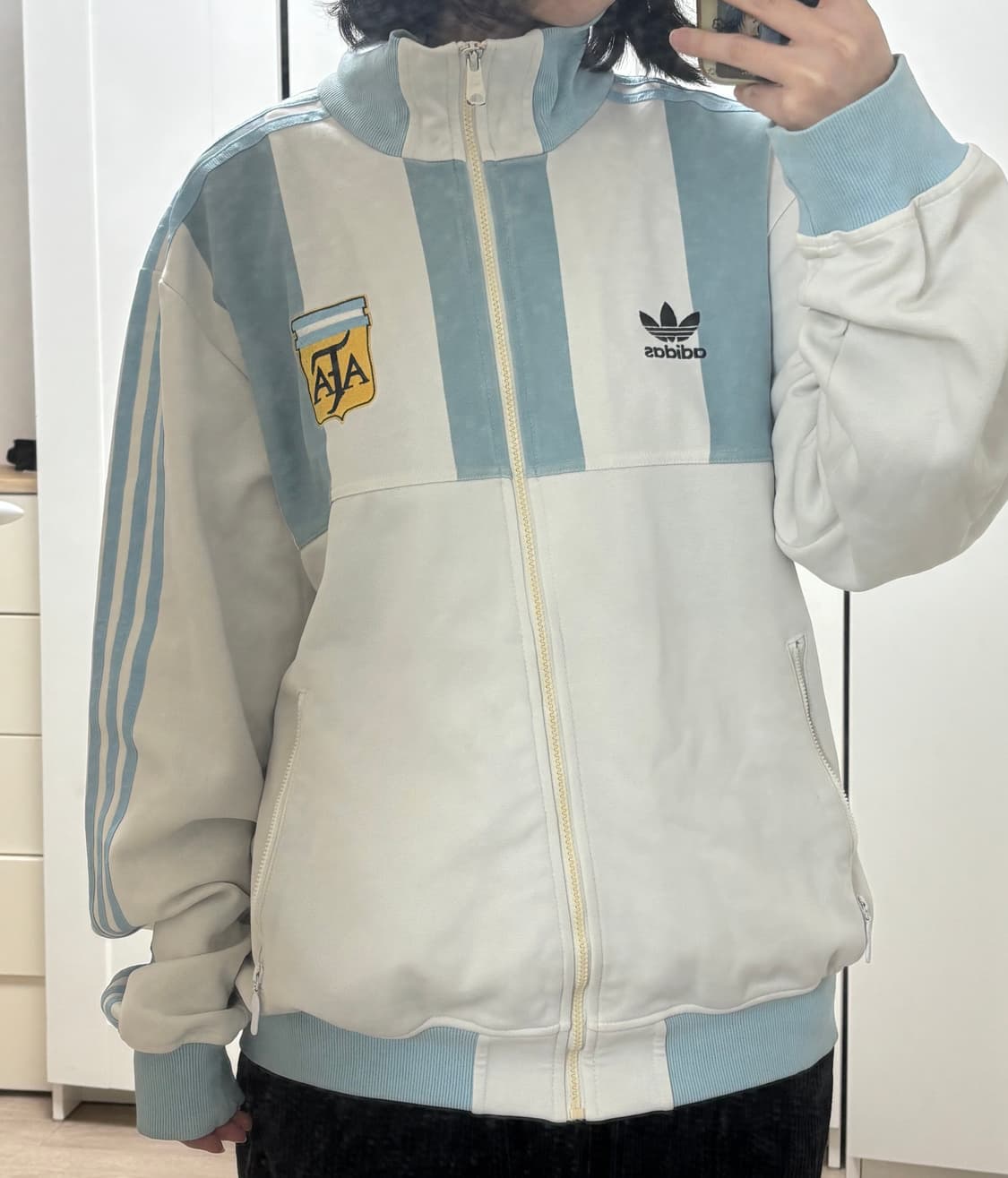 대대장템 희귀매물) 아디다스 아르헨티나 트랙탑 저지 상품이미지1