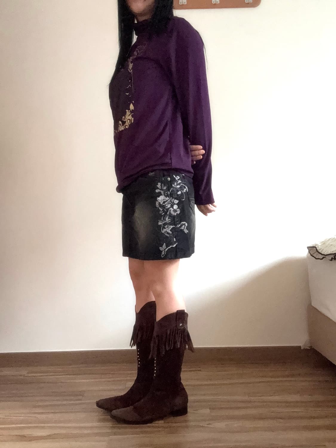 오리엔탈 미니 스커트 상품이미지4