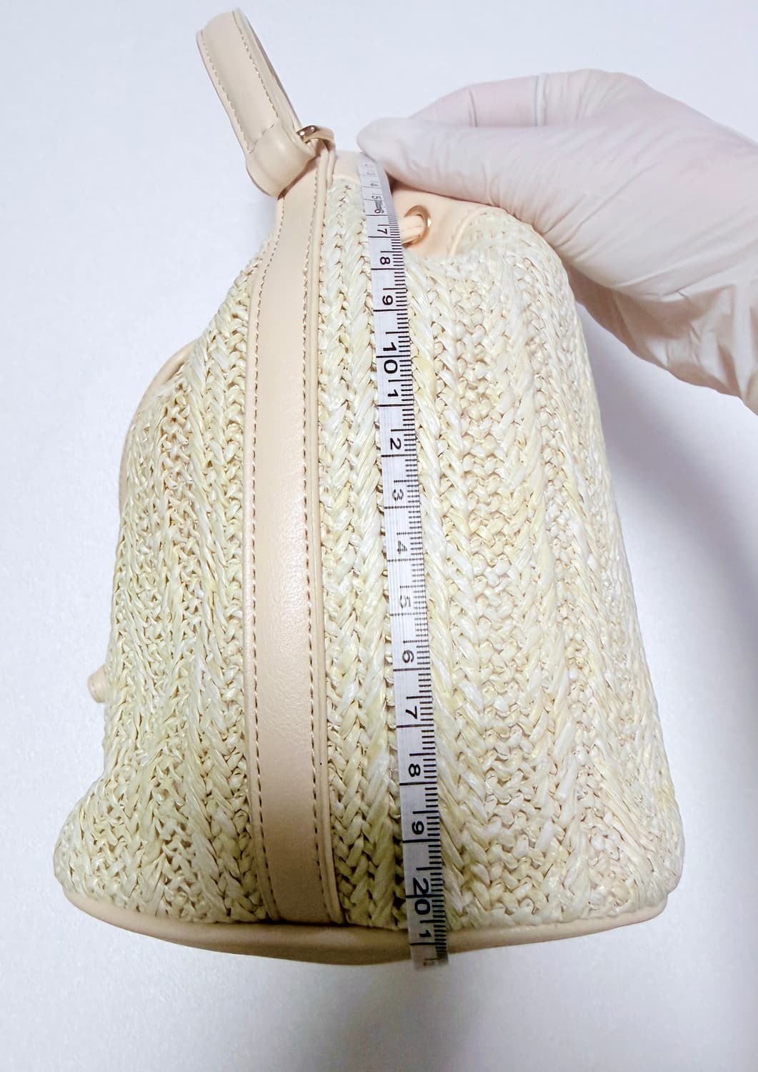 🤍질바이질스튜어트 라탄 버킷백 아이보리 토트백🤍 상품이미지9