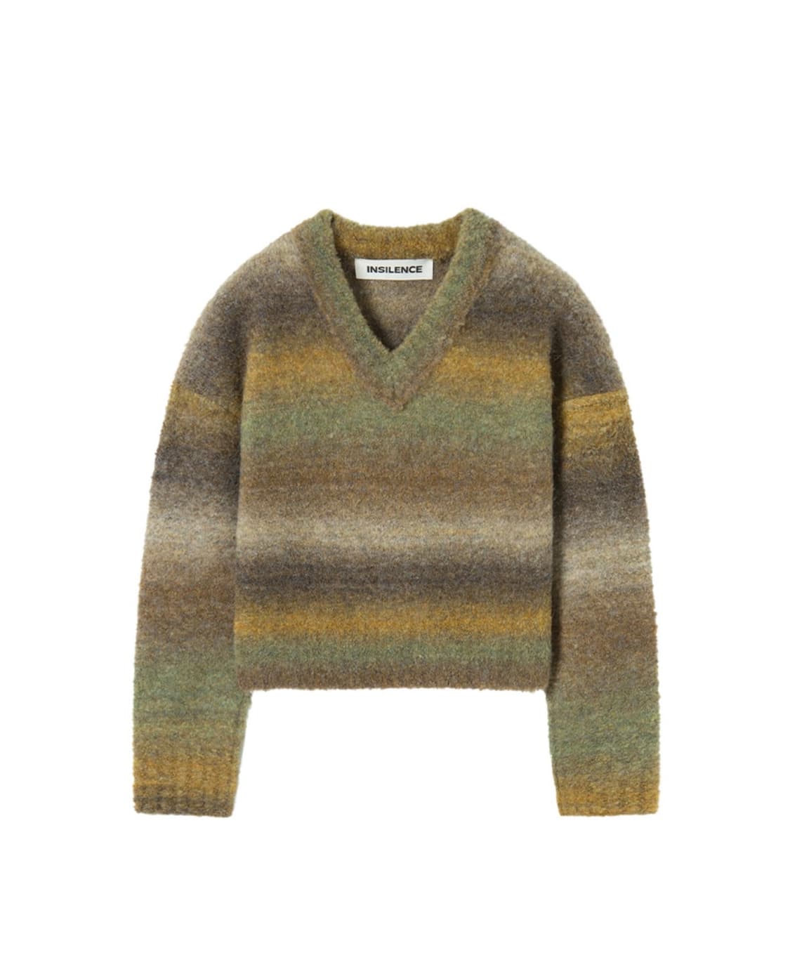 인사일런스 그라데이션 알파카 스웨터 YELLOW BROWN 상품이미지4